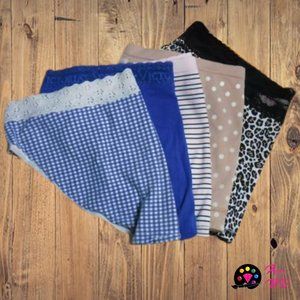 Victoria's Secret Hip Huggers and Briefs Size L (Lot of 5 not Worn).